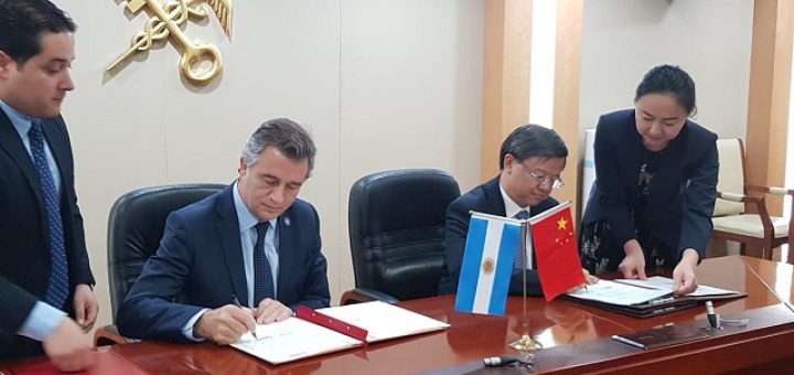 Más alimentos de Argentina a China