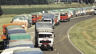 Camioneros confirmaron la realización de un paro este jueves