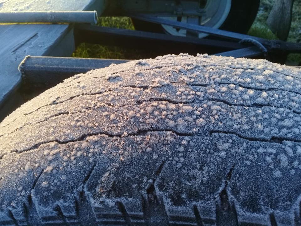 Alto riesgo de heladas en este fin de semana