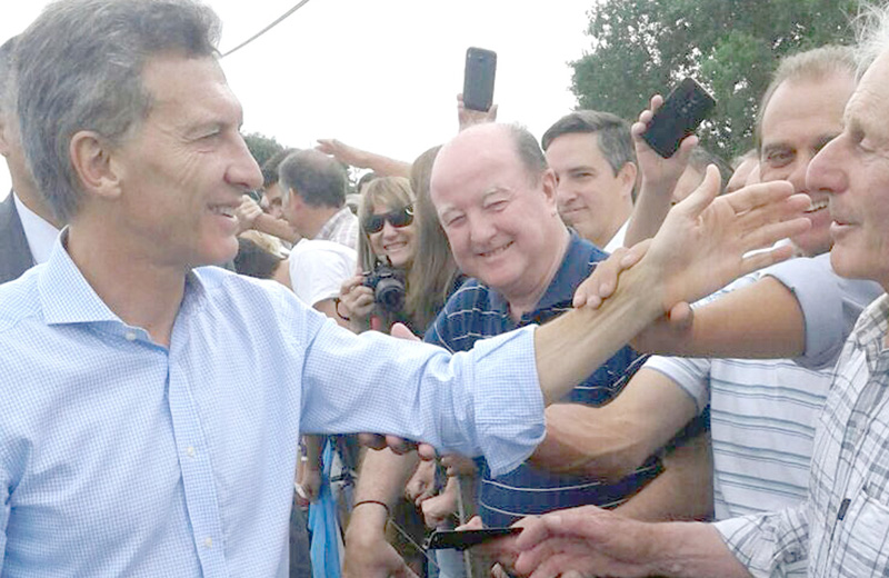 Macri dijo que Argentina tiene el desafío de ser "un país líder en exportación de alimentos"