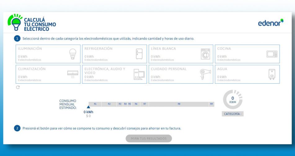 Lanzan simulador de consumo para calcular precio de factura de luz