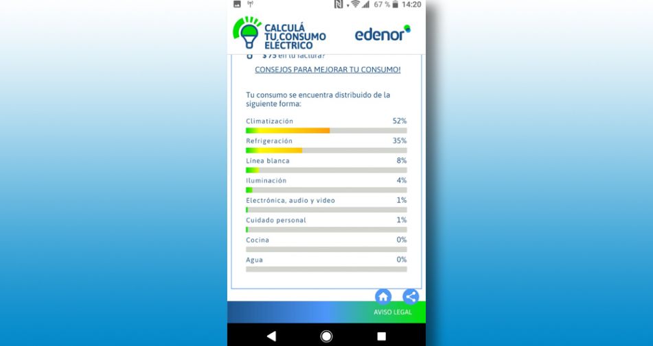 Lanzan simulador de consumo para calcular precio de factura de luz