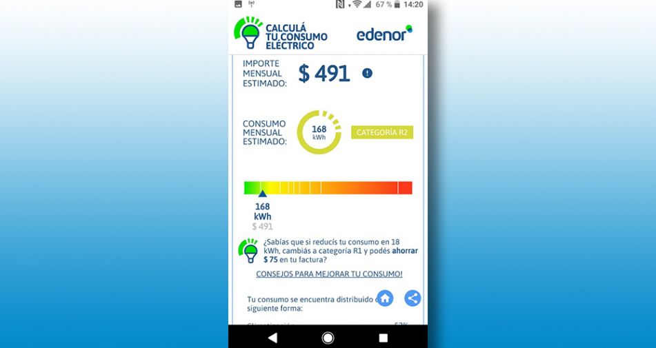 Lanzan simulador de consumo para calcular precio de factura de luz