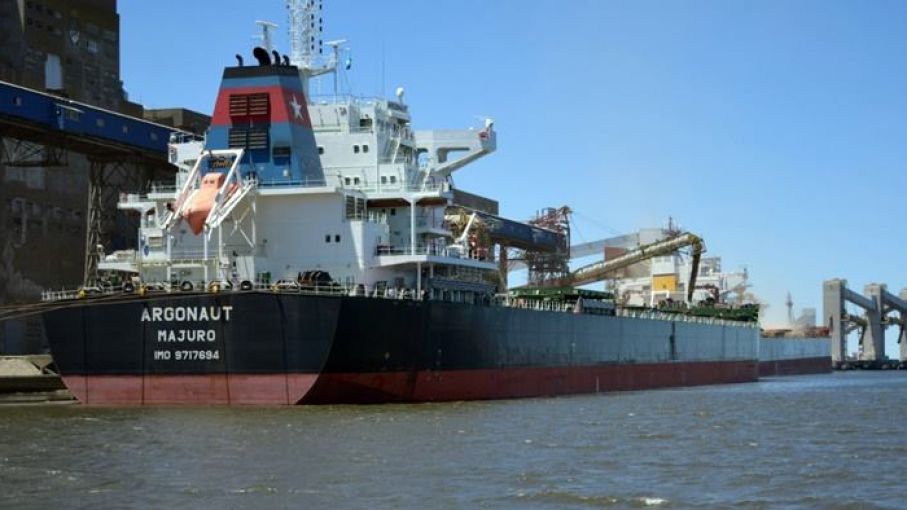 La exportación de granos creció 25% interanual desde el puerto de Quequén