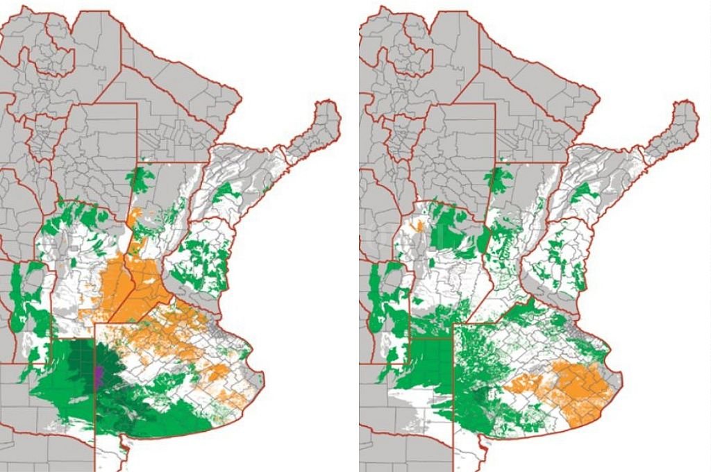 Agroindustria elaboró un mapa de riesgo agrícola por el cambio climático