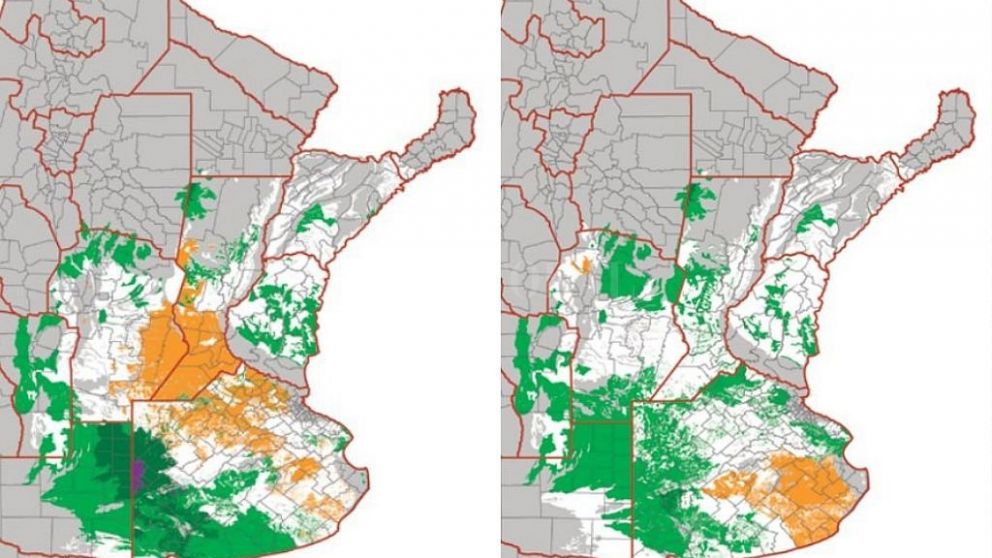Agroindustria elabor un mapa de riesgo agrcola por el cambio climtico