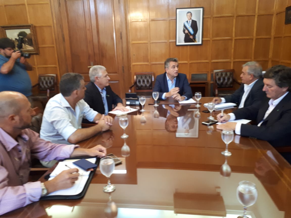 Coninagro se reunió con Etchevehere