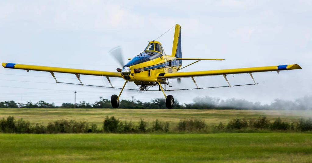 La Aviación Agrícola podría resembrar zonas devastadas por el fuego
