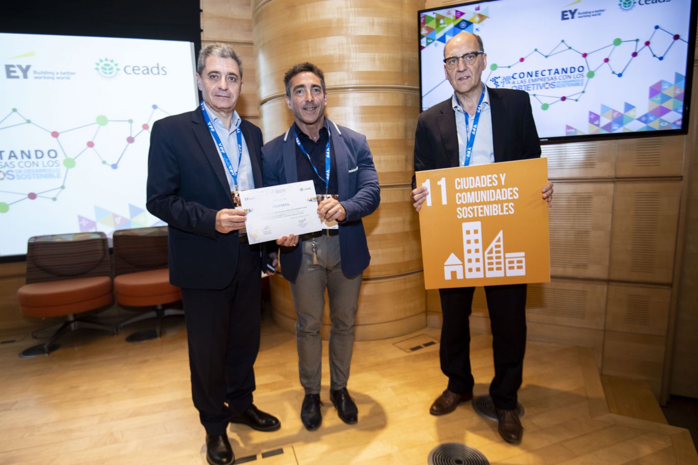 Profertil recibió un reconocimiento de CEADS por su programa Creciendo en Comunidad