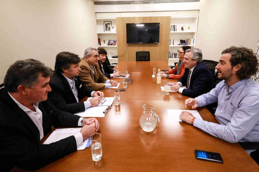El Presidente recibirá el próximo miércoles a la Mesa de Enlace en la Casa de Gobierno