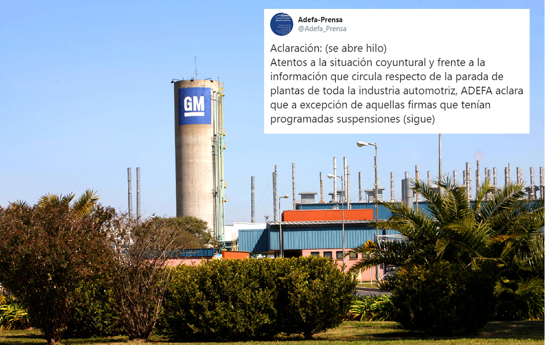 Coronavirus: Adefa aclaró qué ocurrirá con la producción de autos en Argentina