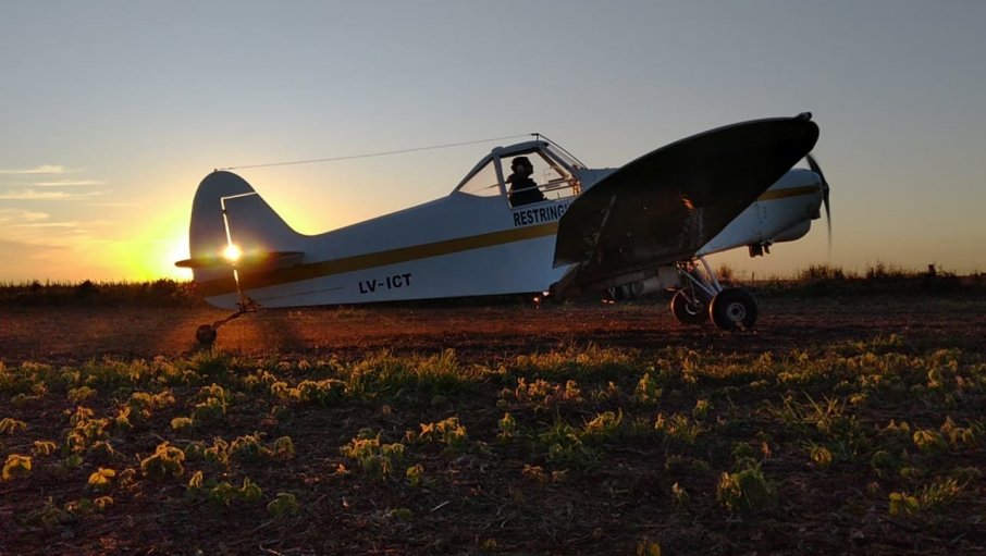 El avión, la herramienta fundamental para el control de Tucura