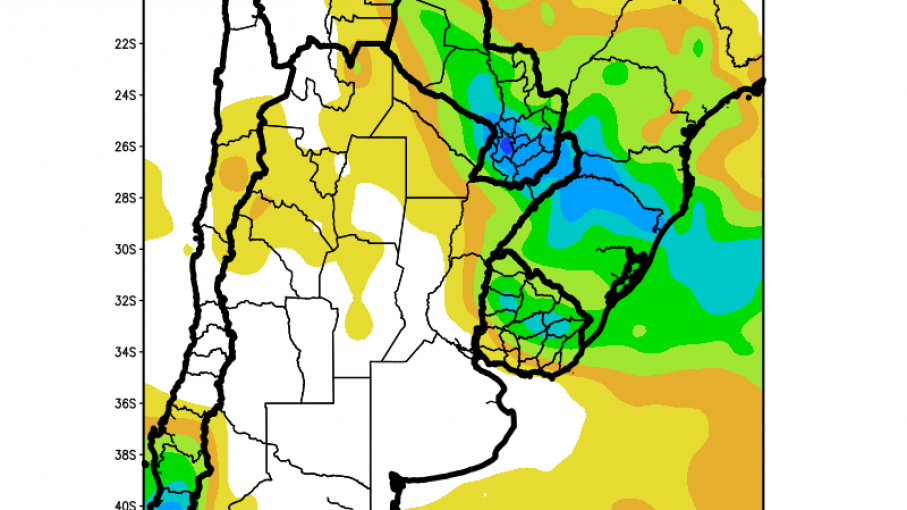Semana de lluvias escasas y días fríos tras el fin de semana
