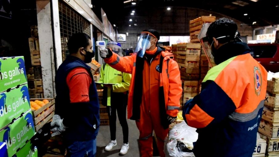 Casos sospechosos en el Mercado Regional de la Plata
