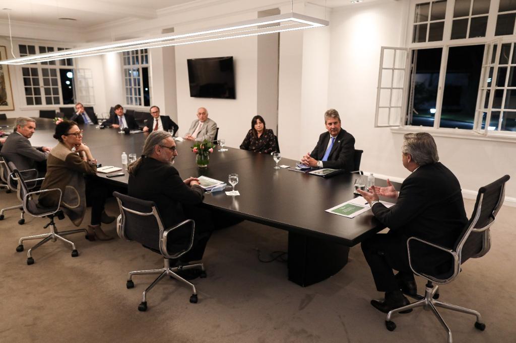 Alberto Fernández recibió al Consejo Agroindustrial Argentino