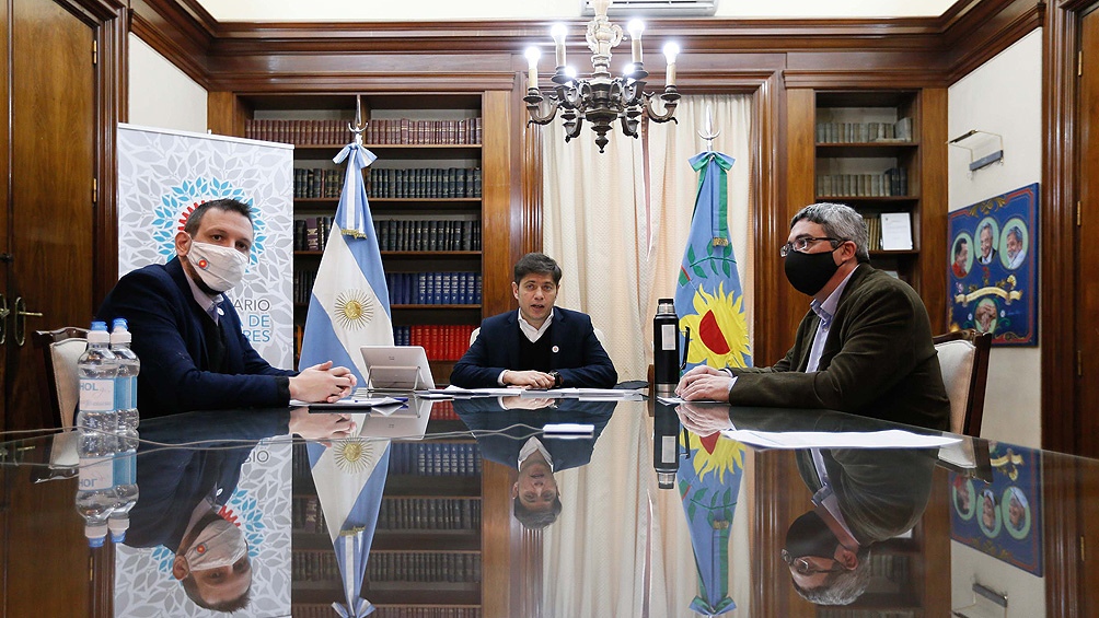 Kicillof inauguró la primera ronda de negocios para exportadores