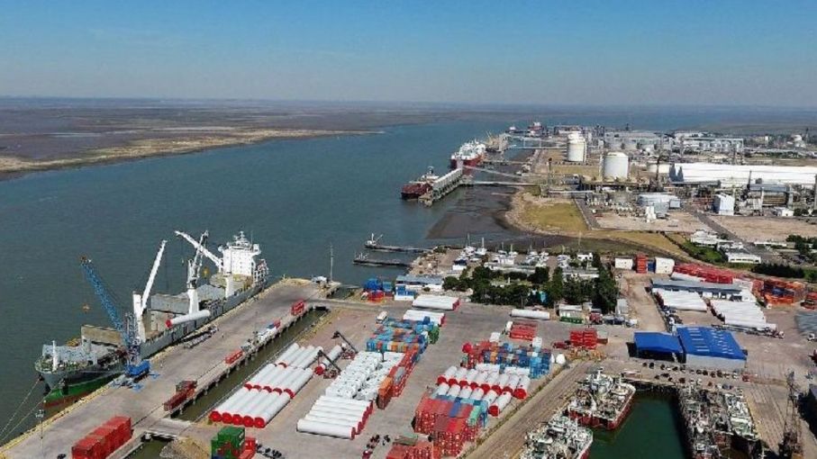 Descargaron 248.130 toneladas de granos en el complejo portuario bahiense