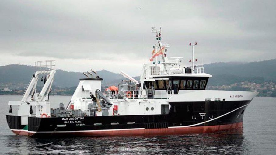 El buque de investigación pesquera "Mar Argentino" se incorpora a la flota del Inidep
