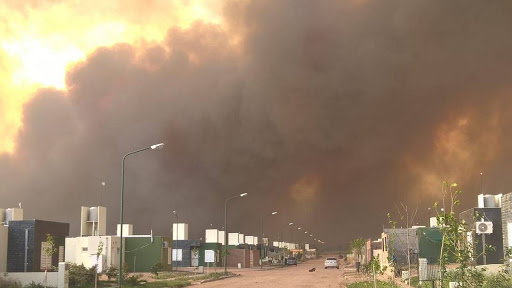 Anuncian obras para proteger zonas arrasadas por incendios forestales en San Luis