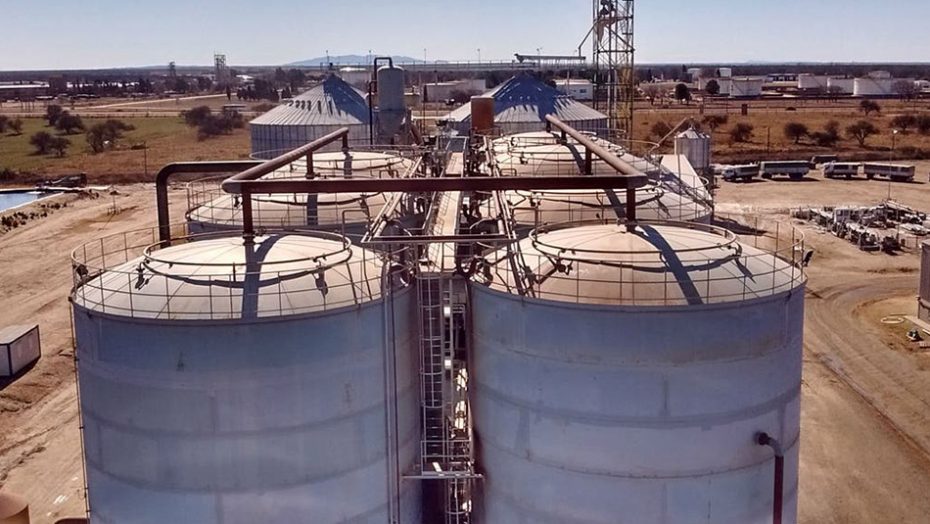Diaser paralizó la producción en las plantas de bioetanol y biodiésel que posee en San Luis