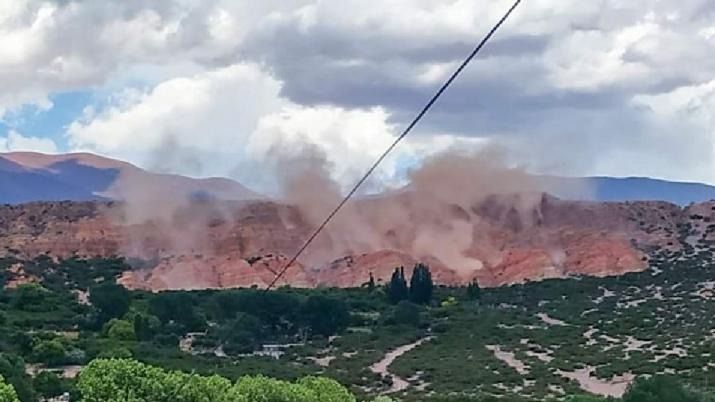 Relevan caminos, viviendas y sitios naturales afectados por el sismo en la Quebrada de Humahuaca