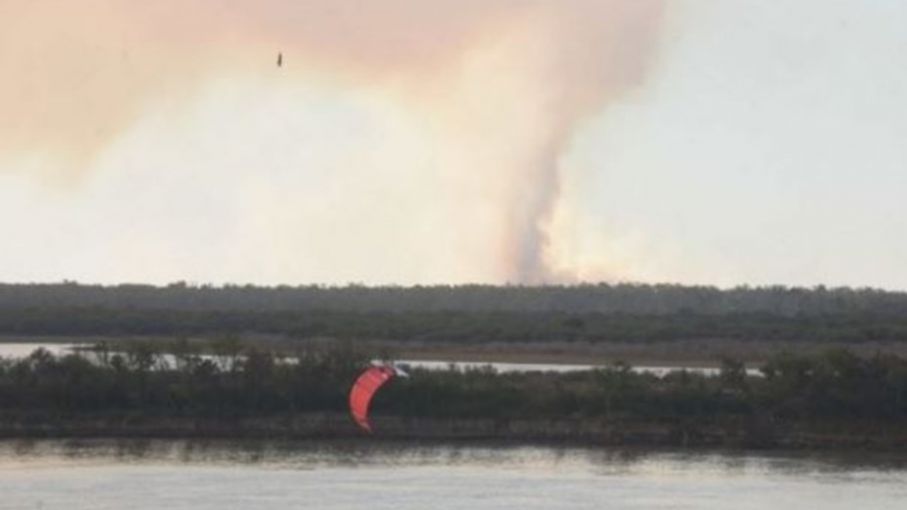 Se reiniciaron las quemas en el Delta del Paraná y no descartan "intencionalidad política o maldad"