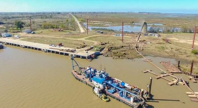 Exportaron cerca de 200.000 toneladas de madera desde el puerto de Ibicuy, Entre Ríos, en 2020
