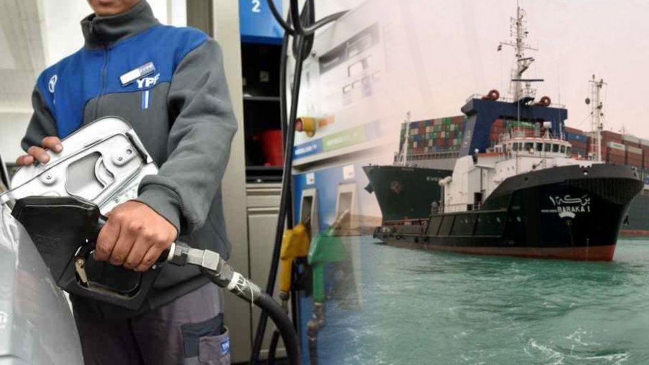 ¿Por qué un barco en Egipto podría encarecer el precio de la nafta en Argentina?