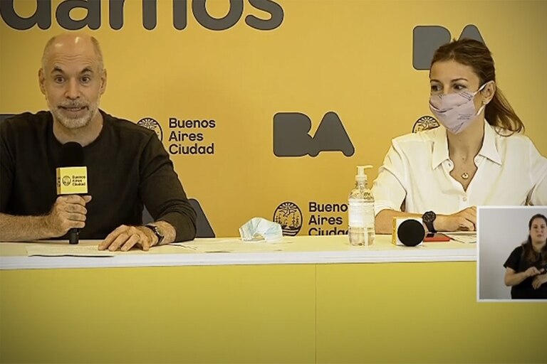"El jefe de Gobierno llevará al Presidente una propuesta para seguir con la presencialidad"