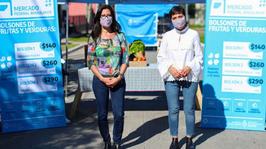 Inauguraron el Mercado Federal Ambulante