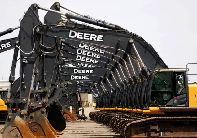Las ganancias de Deere se duplican por la demande de equipos
