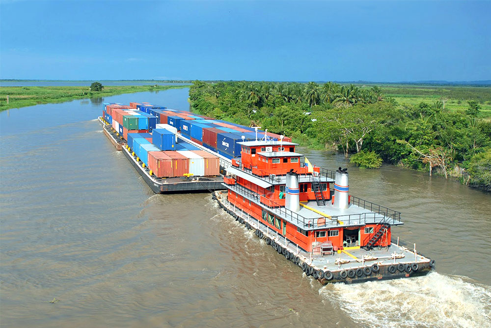 En 2024 aumentó el volumen de granos transportados en el transporte fluvial de cabotaje