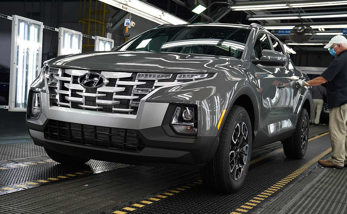 Hyundai comenzo a producir la nueva Pick Up Santa Cruz
