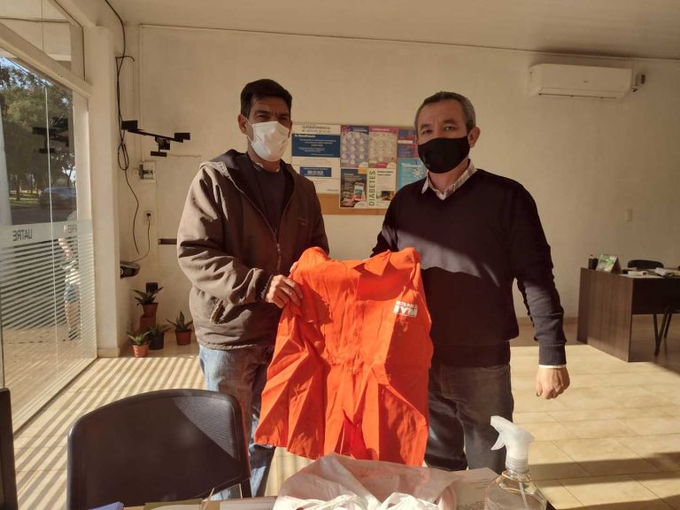 El INYM realizó más entregas de indumentaria para tareferos