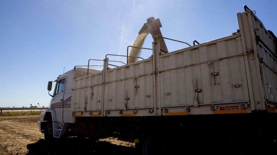 Afirman que bloqueo de transportistas en Bahía Blanca genera "daño económico enorme"