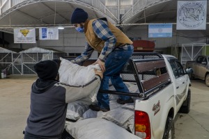 Distribuyen en Santa Cruz 200 mil kilos de alimento balanceado en establecimientos ganaderos