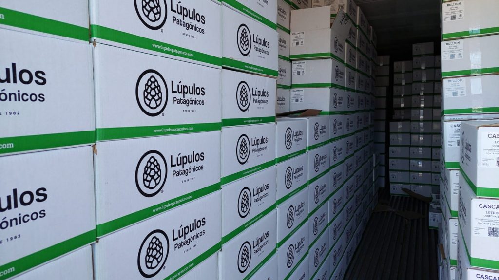 Río Negro exportó por primera vez vez lúpulo a los Estados Unidos