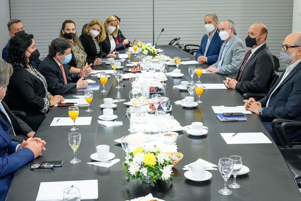 Insfrán y el canciller de Paraguay analizaron apertura gradual de la frontera