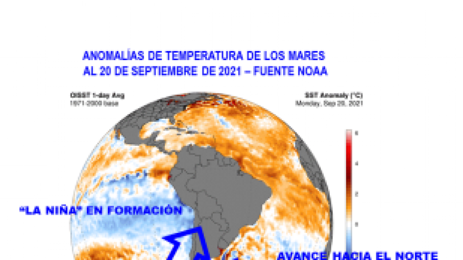 Perspectiva agroclimática en el area Agrícola del Conosur