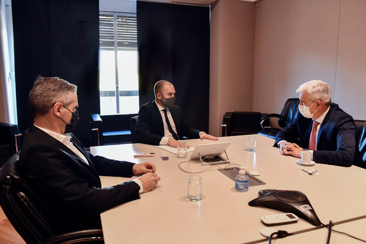 Guzmán se reunió con Domínguez para avanzar en el proyecto de ley de fomento a la agroindustria