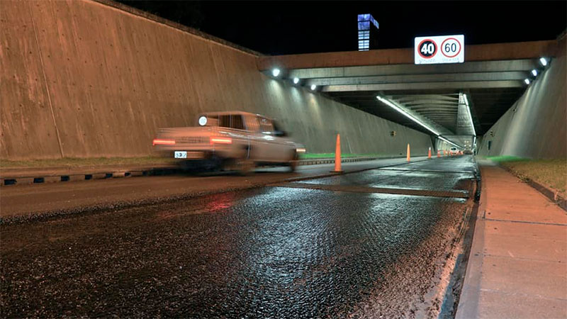 Esta noche habrá tránsito alternado en el túnel subfluvial que une Santa Fe y Paraná