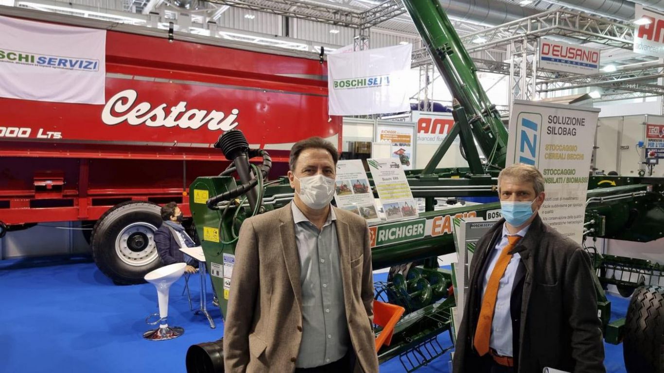 La maquinaria argentina está presente en  la EIMA