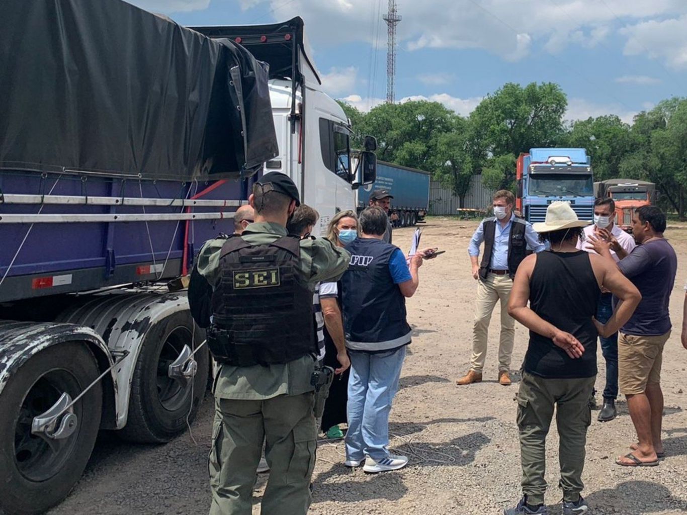 Incautan 502 toneladas de soja que iban a ser exportadas a Paraguay