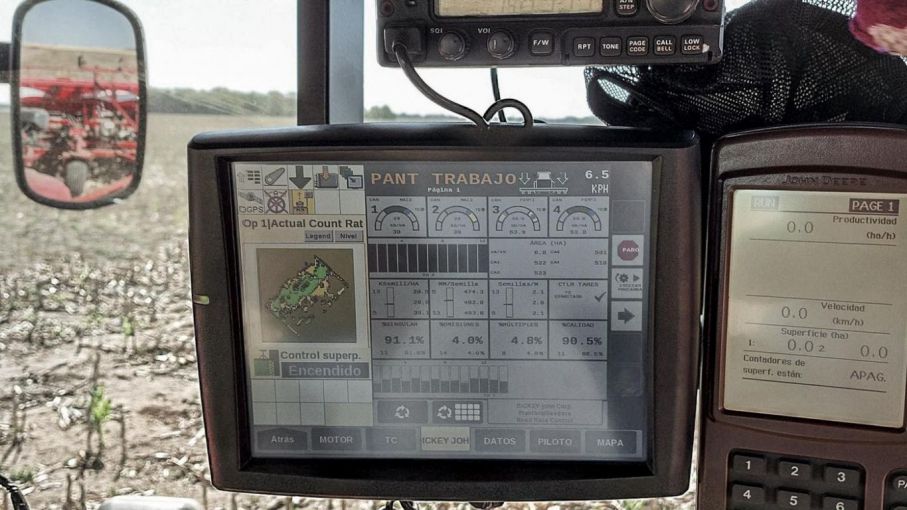 "Ambientaciones automáticas": tecnología digital de súper precisión para la siembra de la gruesa y el acompañamiento de los cultivos.