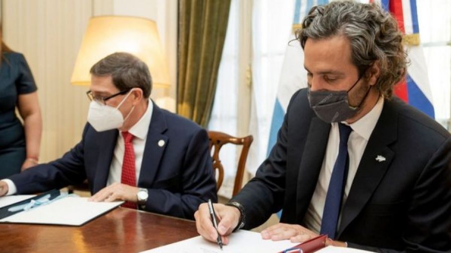 Argentina y Cuba firmaron acuerdo de cooperación para el desarrollo agrícola