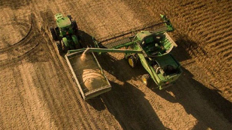 Los Agricultores estadounidenses cosechan soja récord - USDA