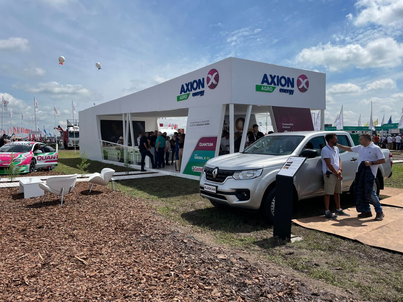 AXION energy presenta su combustible AXION DIESEL X10  en ExpoAgro