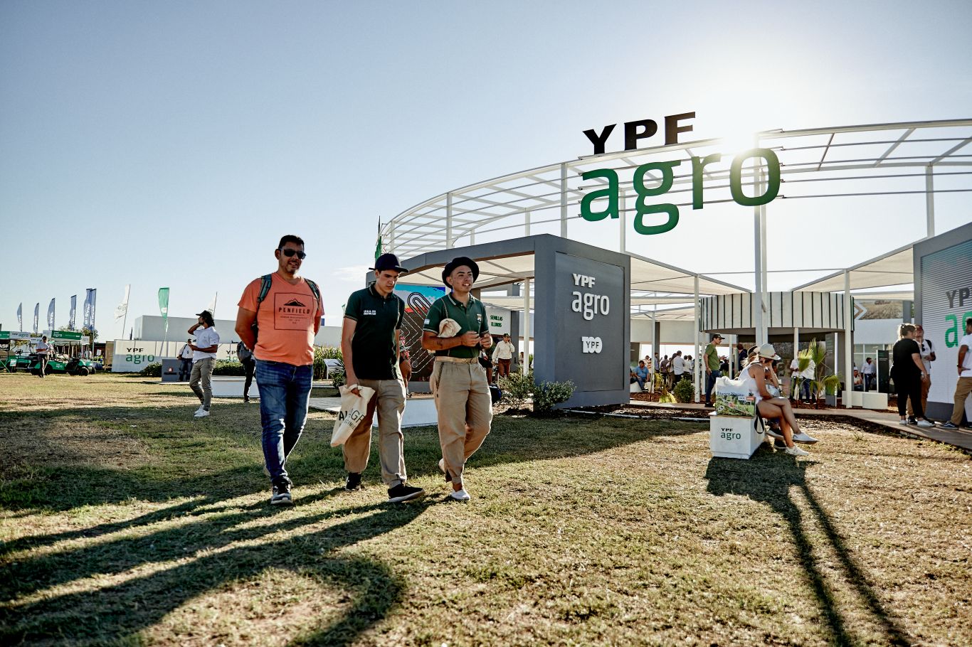 Ypf Agro llegó a Expoagro con toda su oferta, pensada para la Hectarea Integral