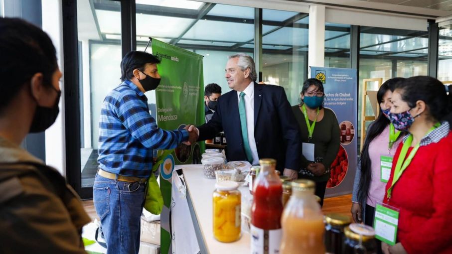 El presidente anunció la Ley de Reparación histórica de la Agricultura familiar