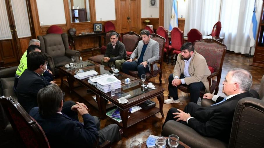 Los asuntos que planteó Apronor en la reunión con Jaldo en la Casa de Gobierno